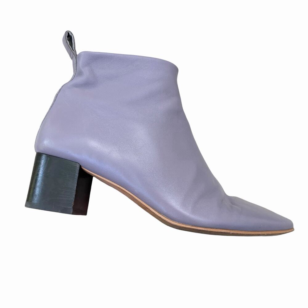 Everlane The Day Boot Lavender Leather Made In Italy 7.5